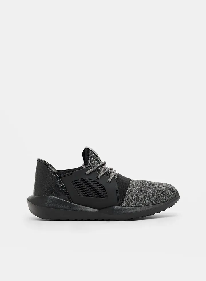 Mesh Panelled Sneakers