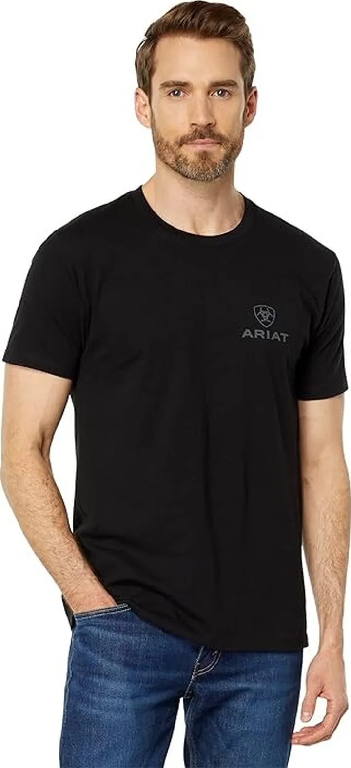 Ariat Corps T-Shirt (Black) Men's Clothing