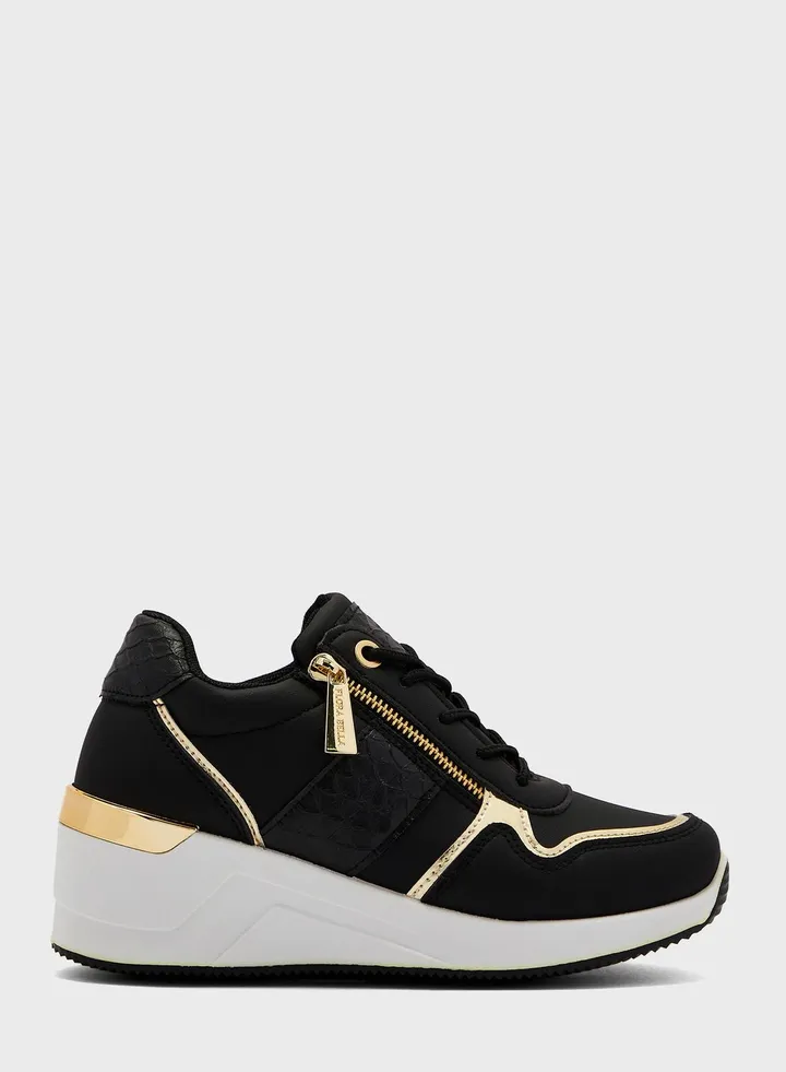 Lace Up Low Top Sneakers