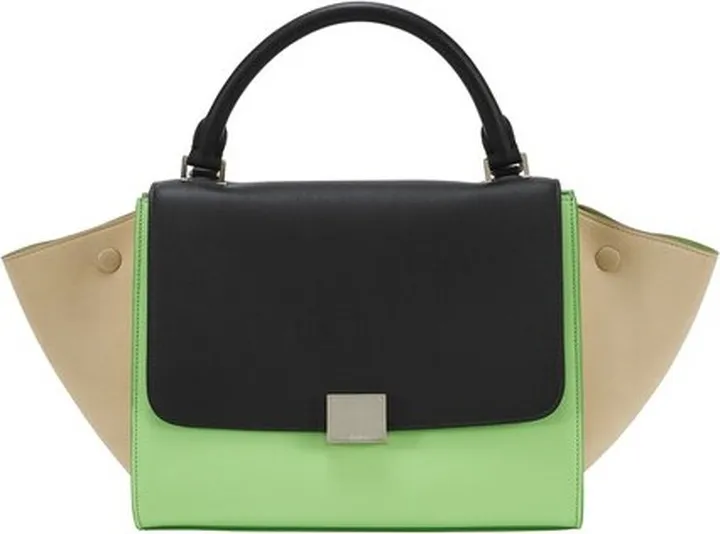Small Trapeze Handbag in Calfskin