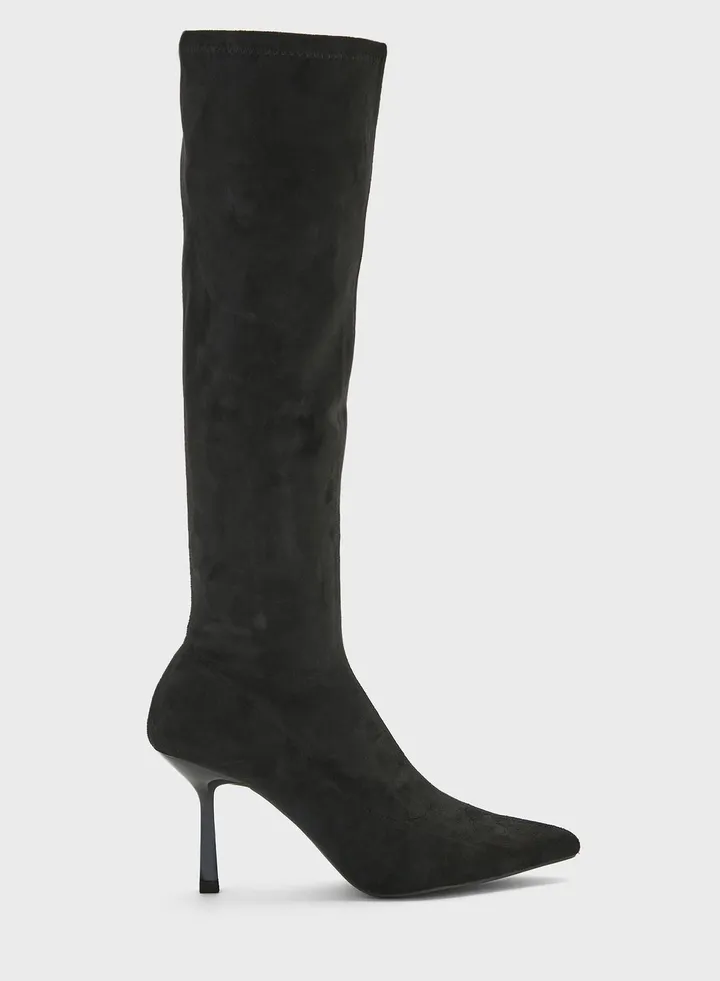 Raya Pointed Knee Boots