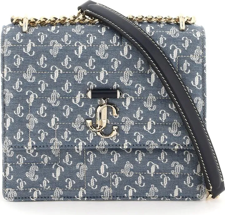 'avenue' Denim Matelasse Crossbody Bag