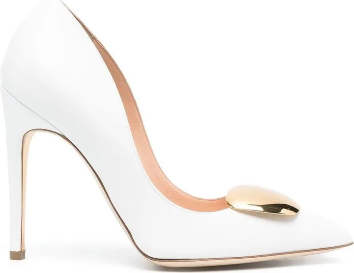 Pointed-Toe Stiletto-Heel Pumps
