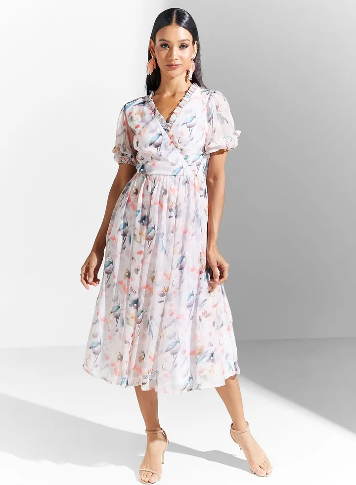 Floral Printed Dress