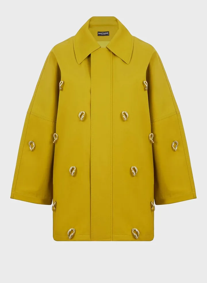 Accessory Detail Trench Coat