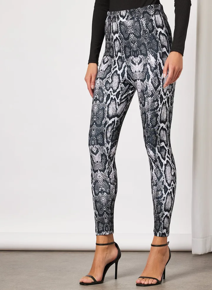 Snake Print Leggings