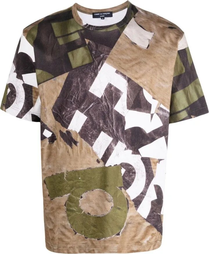 graphic-print cotton T-shirt