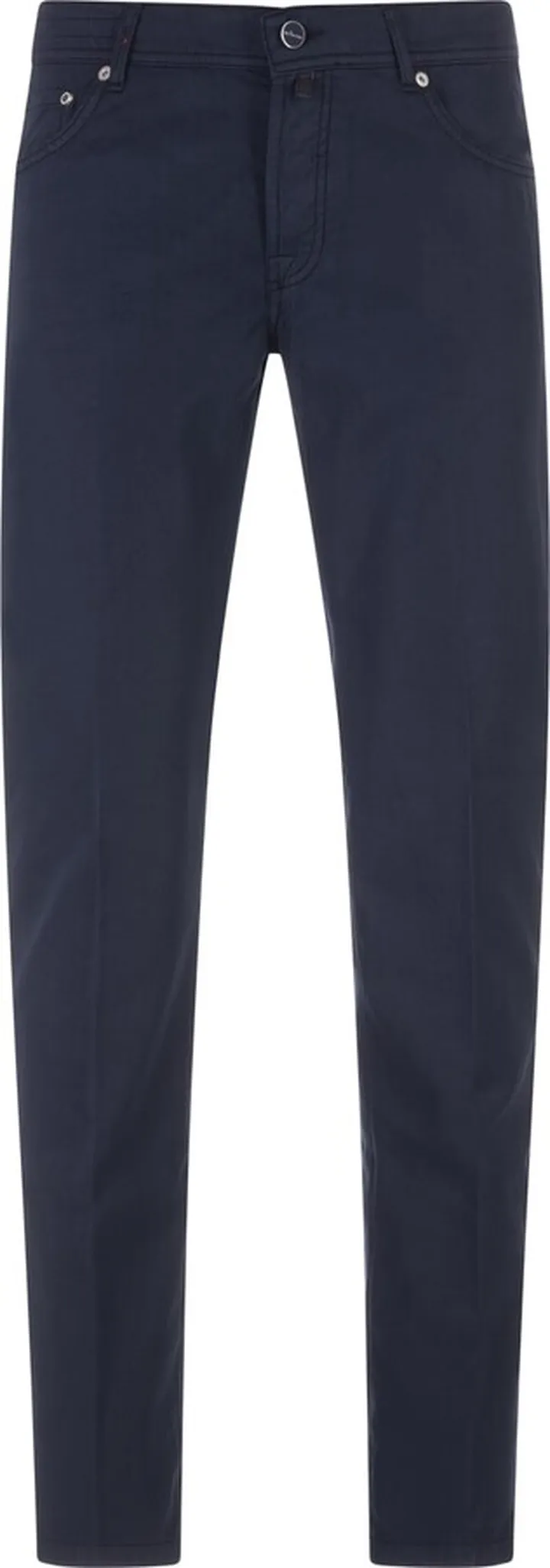Blue Straight Leg Trousers