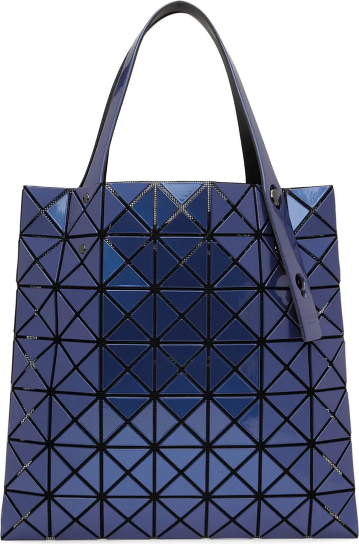 Bao Bao Issey Miyake Blue & Gray Prism Tote