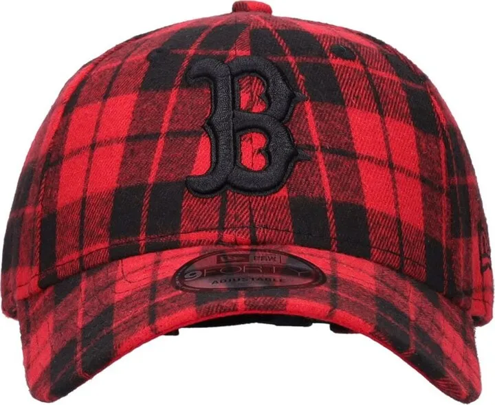 9Forty Boston Red Sox plaid hat