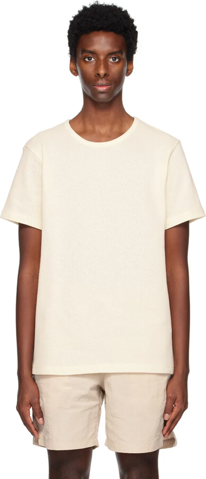 Sunflower Off-White Garment-Dyed T-Shirt