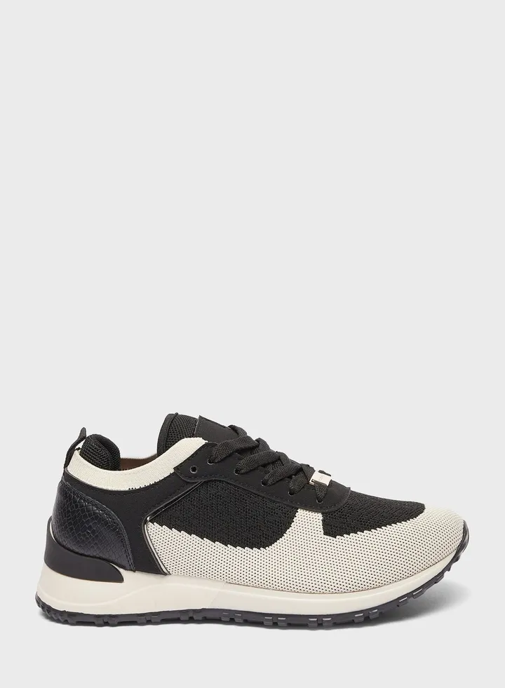 Lace Up Low Top Sneakers