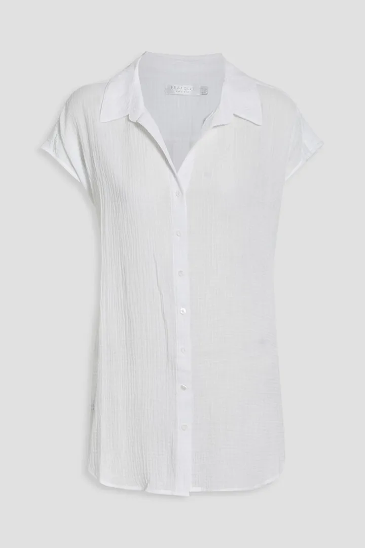 Cotton-gauze shirt