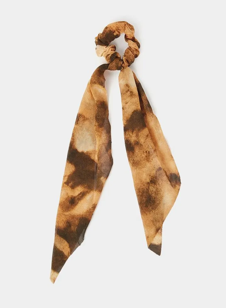 Printed Hair Scrunchie