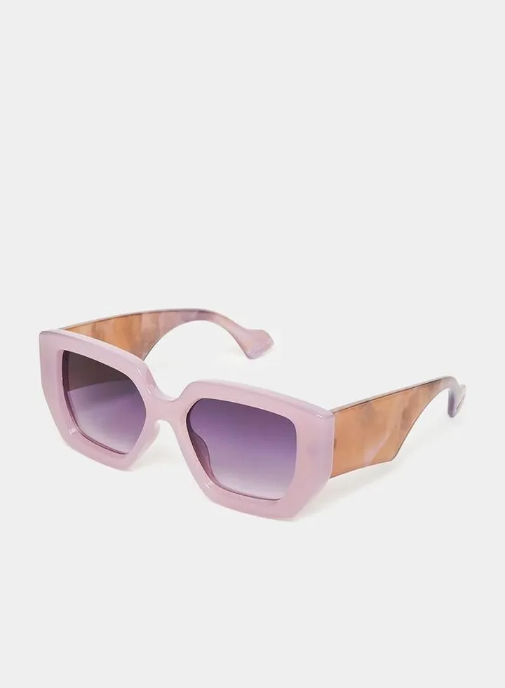 Wide Frame Sunglasses