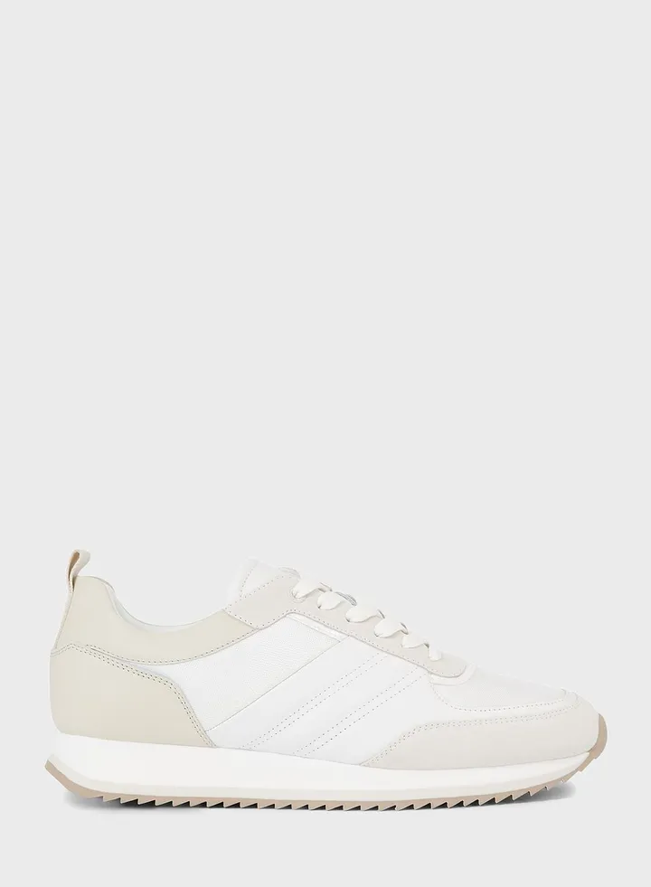 Low Top Lace Up Sneakers