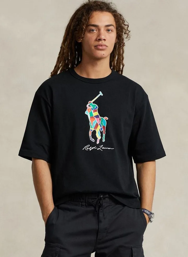 Relaxed Fit Big Pony Jersey T-Shirt