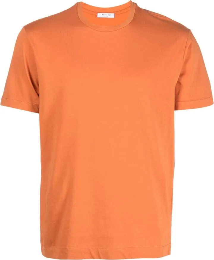 crew-neck cotton T-shirt