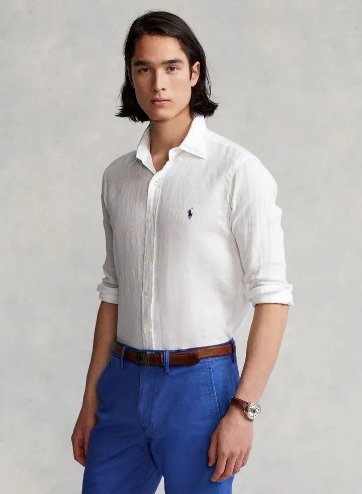 Slim Fit Linen Shirt