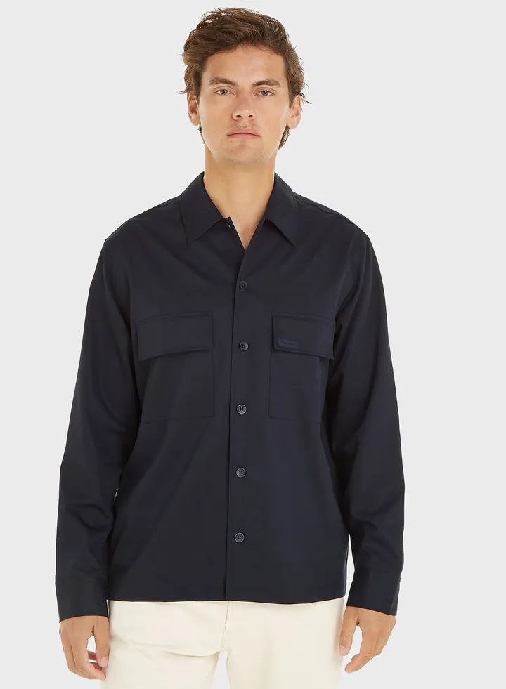 Flap Pocket Regular Fit Shirt