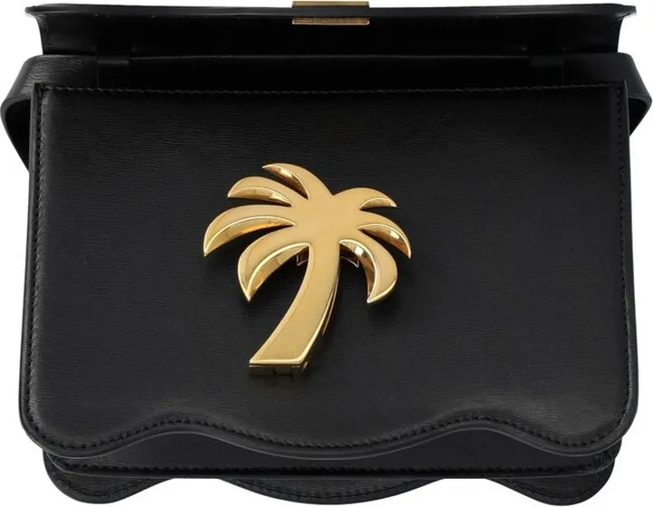 Palm Angels Logo Plaque Beach Bag