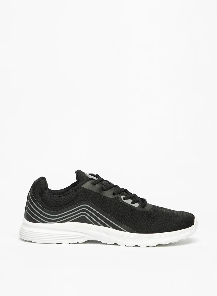 Mens Sports Shoes with Lace-Up Closure