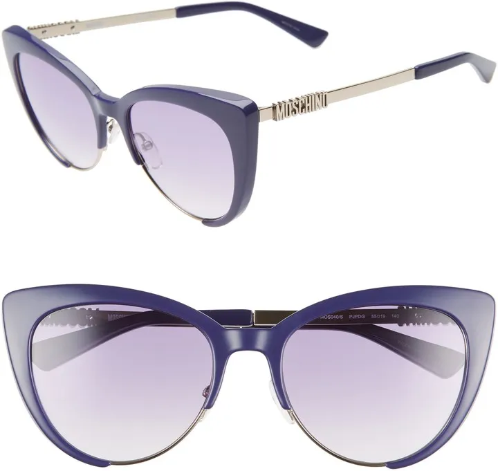 55mm Cat Eye Sunglasses