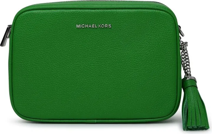 Michael Michael Kors Ginny Logo Plaque Crossbody Bag