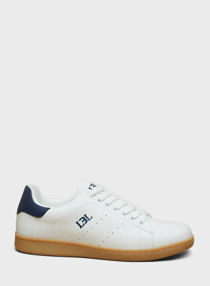 Lace Up Low Top Sneakers