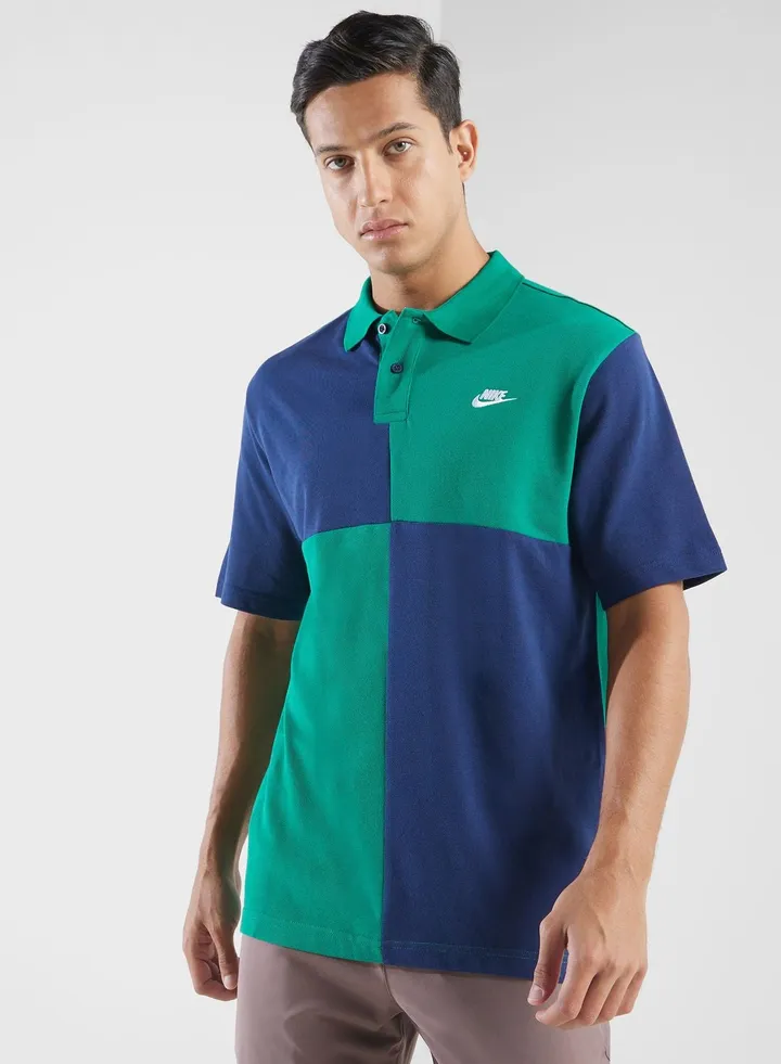 Club Essential Block Polo Shirt