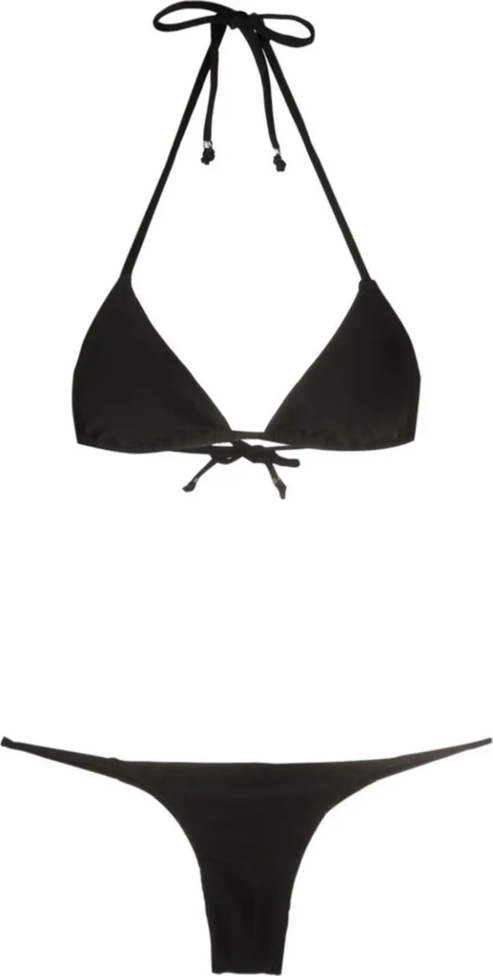Halterneck Tie-Fastening Bikini