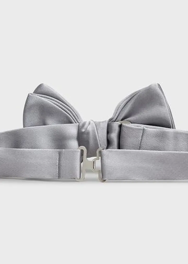 Pure silk bow tie