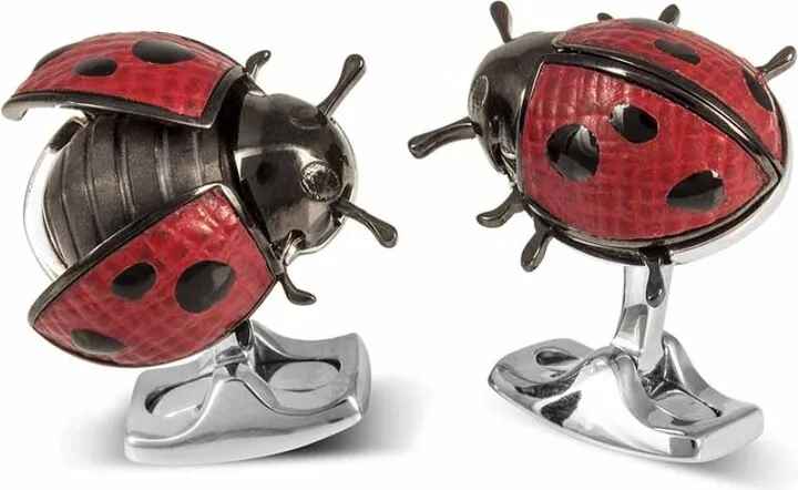 Deakin & Francis - Deakin & Francis Moving Ladybird Cufflinks