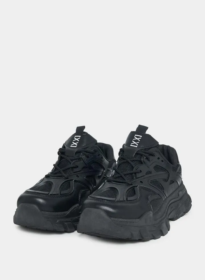 Chunky Web Design Sneakers