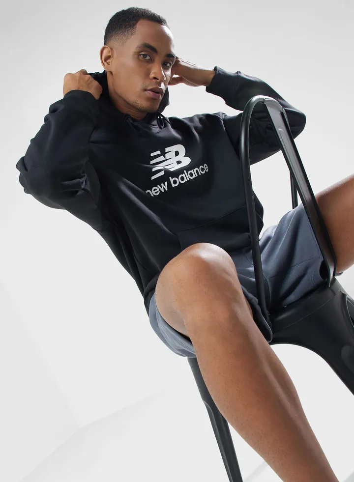 Logo Stacked Hoodie