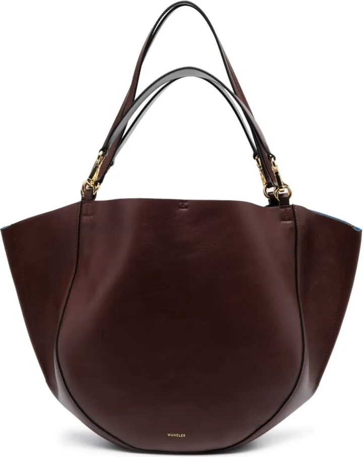 Mia trapeze-shaped tote bag