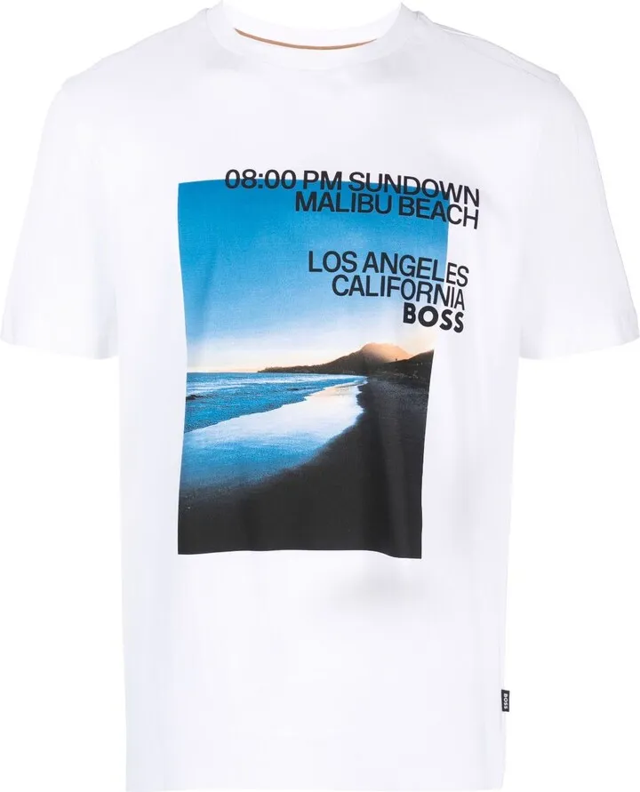 graphic-print short-sleeve T-shirt