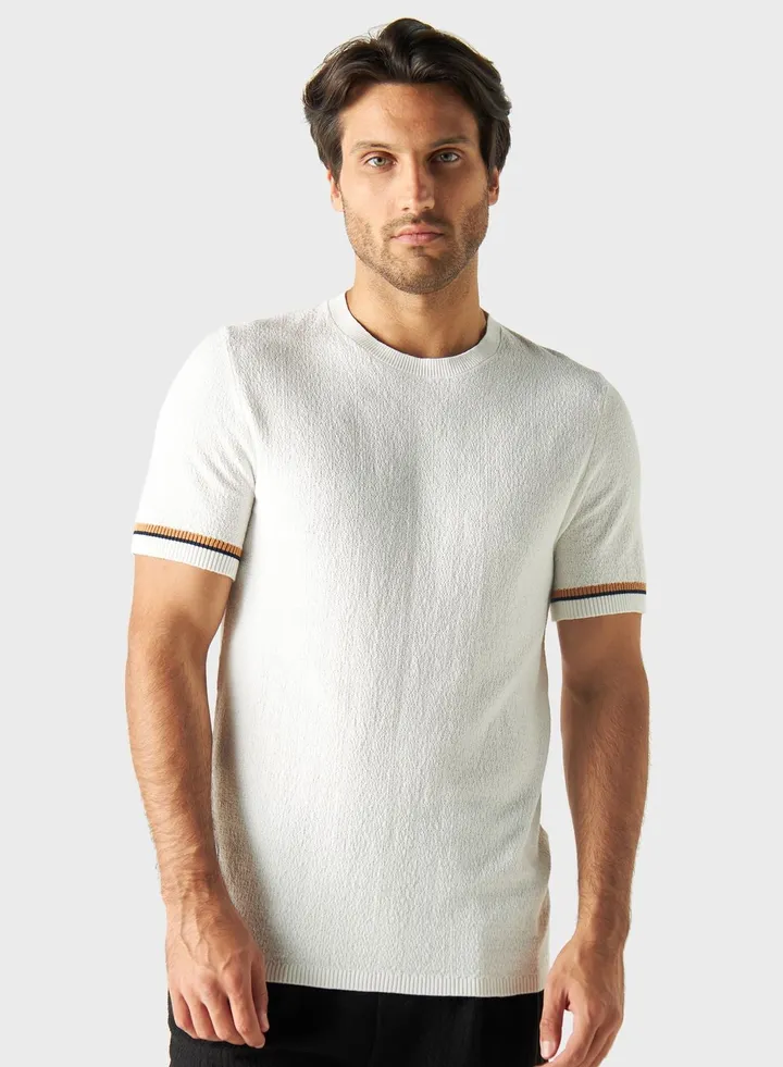 Iconic Textured T-Shirt