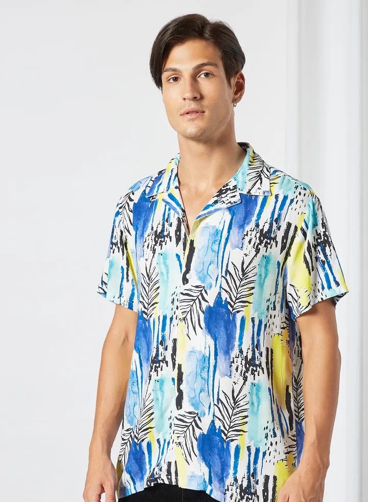 Palm Print Shirt