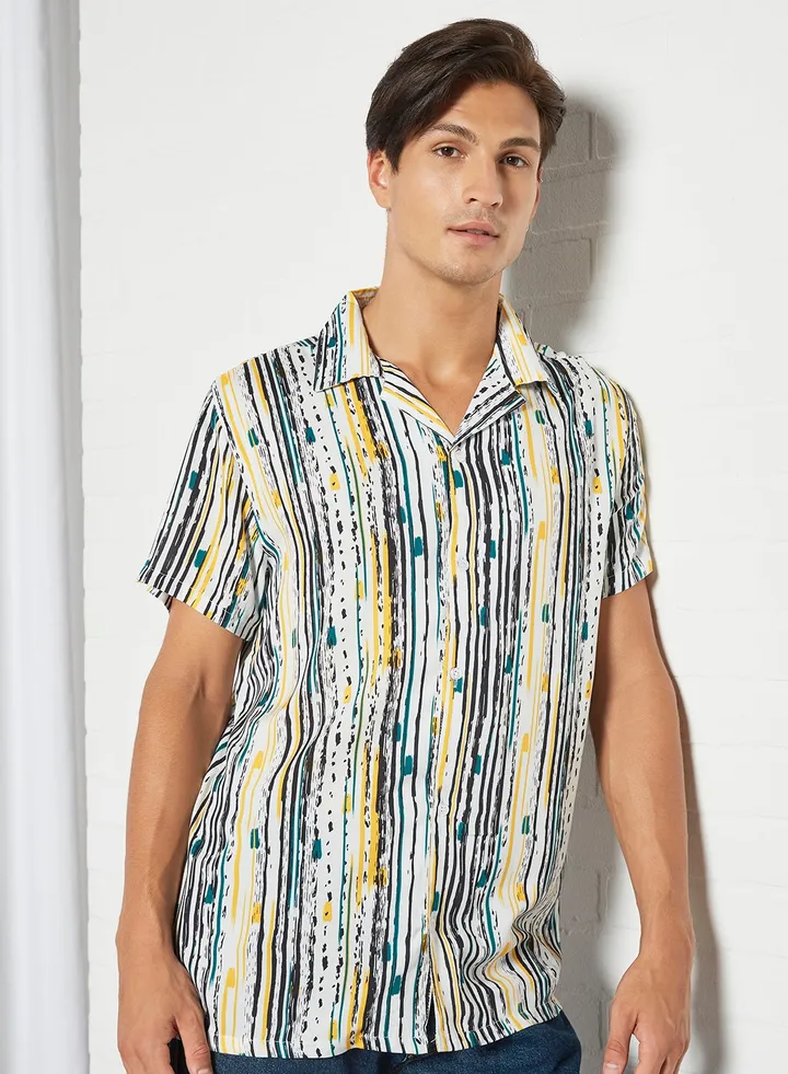 Stripe Print Shirt