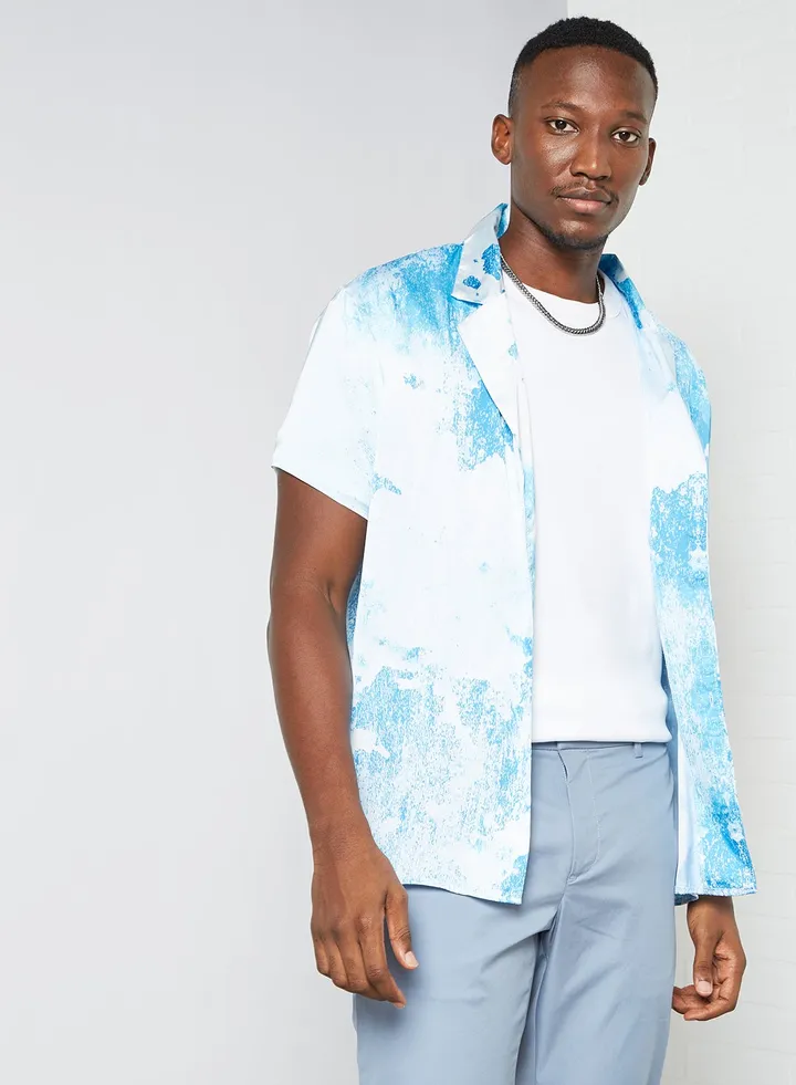 Tie Dye Print Shirt