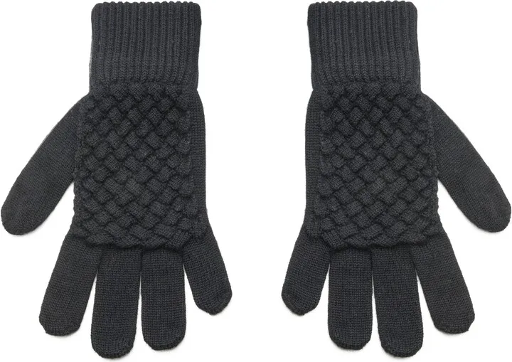 Bottega Veneta Black Wool Gloves 428536-4V206-1000