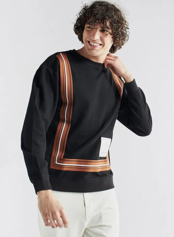 Panelled Sweatshirt
