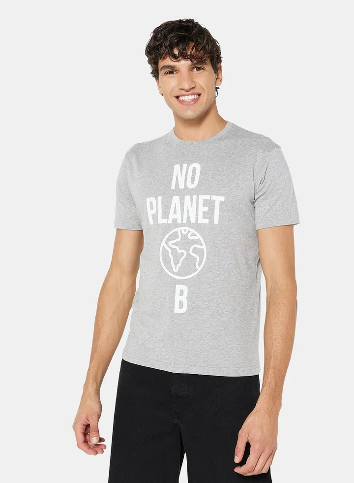 Eco-Friendly Graphic Crew T-Shirt