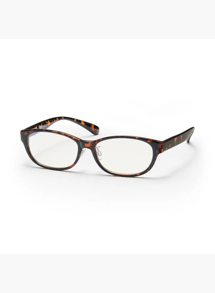 UV 400 Cut Blue Light Blocking Oval Sunglasses