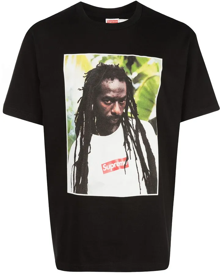 Buju Banton crew neck T-shirt