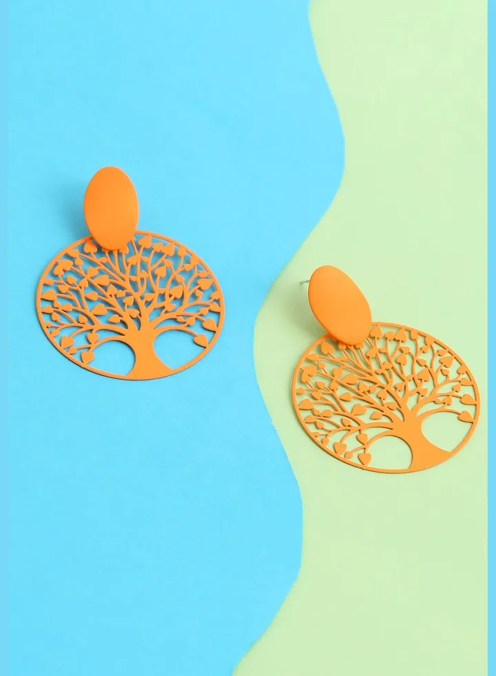 Gold Plated Party Designer Drop Earring For Women