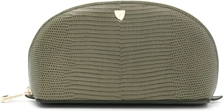small Madison leather make up bag