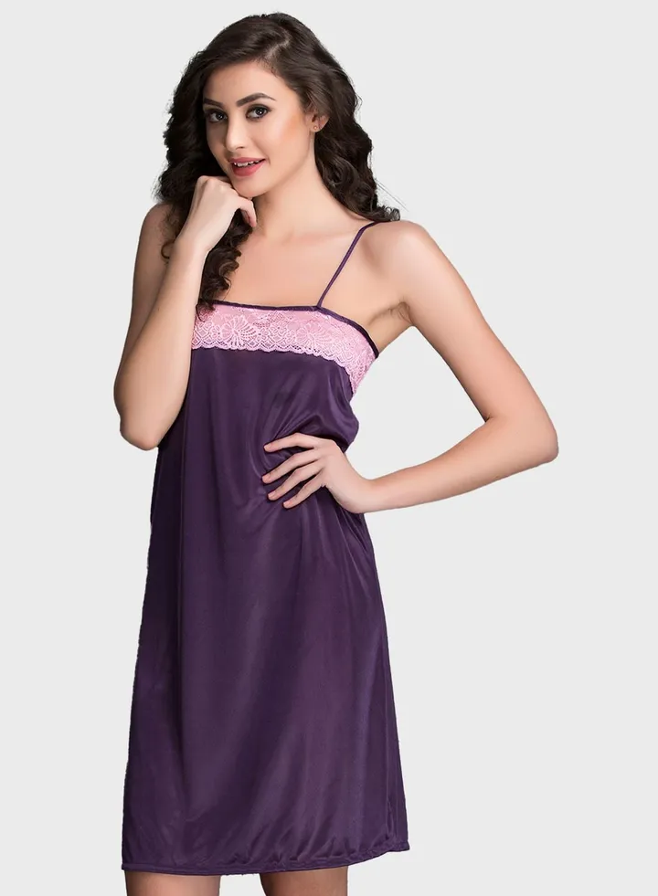 Lace Detal Nightdress