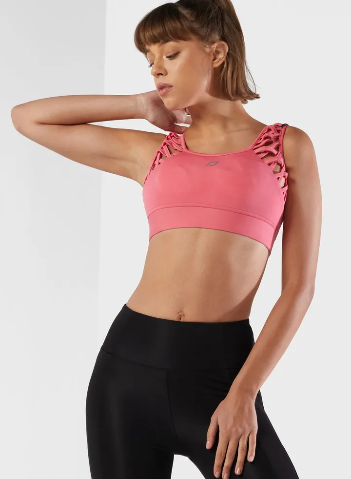 Side Cutout Sports Bra